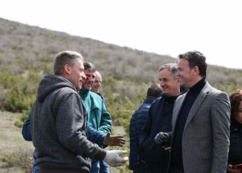 Ministri Faton Peci : Deri tash përmes projektit të FAO-s janë në proces të pyllëzimit afro 50 hektarë me rreth 140 mijë fidane në  Kosovë