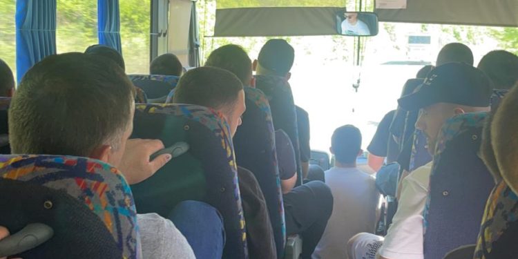 Torcida 1984 niset drejt Pejës [ FOTO ]