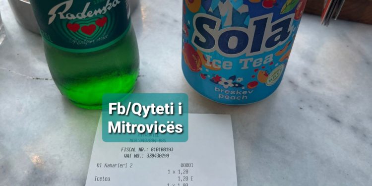 Sërish rriten çmimet në Mitrovicë, shikoni sa duhet të paguani tani për një pije dhe ujë mineral