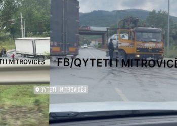 LAJMI I FUNDIT: Aksident i rëndë në Mitrovicë, vetura u ndeshë me kamion në hyrje të Mitrovicës (VIDEO)🚘
