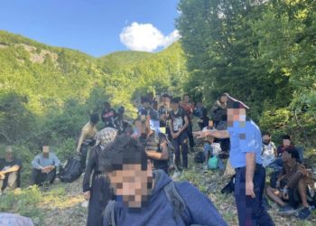 Pamje teksa mbi 60 refugjatë tentuan të hynë ilegalisht në Kosovë