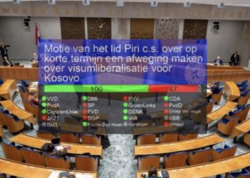 Mocioni për liberalizimin e vizave për Kosovën, kështu votoi Parlamenti Holandez