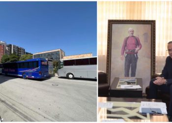 Hamza takohet me kompanitë e autobusëve që e bllokuan sot Komunën, u premton zbatim të ligjit 👇🏻
