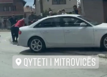 LAJMI I FUNDIT: Aksident i rëndë trafiku në Shipol të Mitrovicës, motorri përplaset me veturë 🚨(VIDEO)