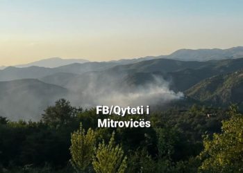 Digjet Mali në Shalën e Bajgorës, intervenojnë Zjarrëfikësit