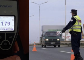 Policia kap 5 shoferë të dehur, i “sosë” me dënime