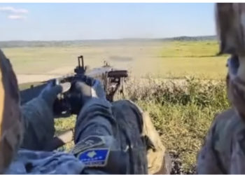 Me armë të rënda, ushtarët amerikanë stërviten bashkë me ushtarët e FSK-së