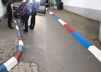 Policia identifikon vushtrriasin që lyejti anësoret me ngjyrat e flamurit serb: E bëra për ca miq nga Luksemburgu