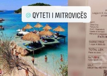 Shkon në 42 euro çmimi për një çadër në plazhin e Ksamilit (FOTO)