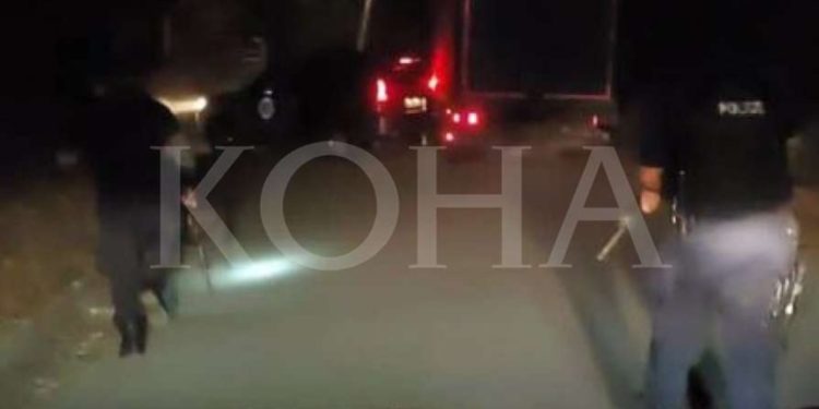 Aksion kundër kontrabandës në Leposaviq, sulmohet policia