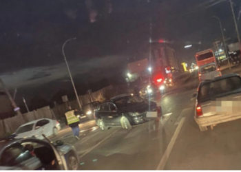 Aksident i rëndë në magjistralen Mitrovicë-Prishtinë, 4 persona përfundojnë në Spital