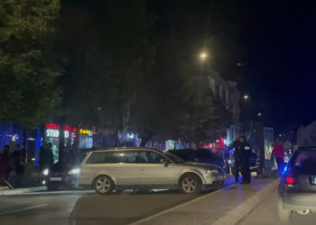 Aksident në qendër të qytetit të Mitrovicës 🚘