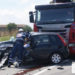 Aksident i rëndë trafiku në Zhabar: Kamioni godet veturën, dyshohet për të lënduar (FOTO)