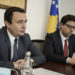 Kurti dhe ministri Murati thërrasin konferencë të jashtëzakonshme për media