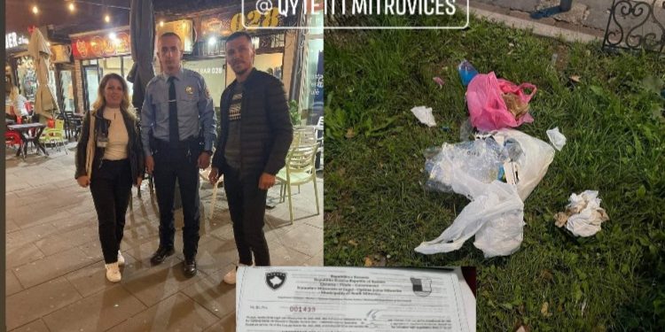 Drejtori Sadiku bashk me Inspektoren Berisha dhe PK dënuan një biznes dhe paralajmruan shumë të tjerë për ndotjen e Sheshit
