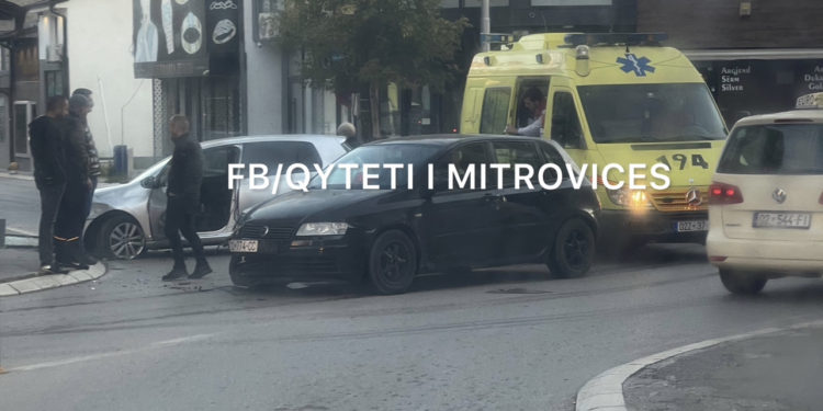 Aksident trafiku në Mitrovicë, ka të lënduar