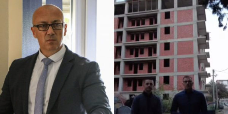 I “zbulohet” ndërtesa 2 milonëshe në Mitrovicë Goran Rakiçit, dërgohet në antikorrupsion