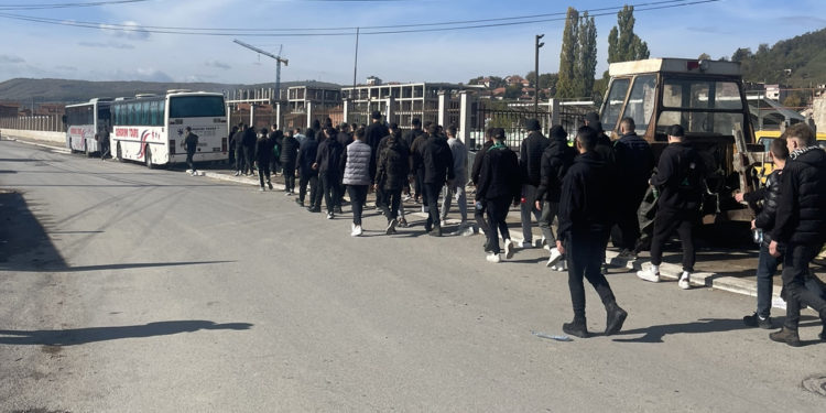 TORCIDA udhëton në Drenas, në përkrahje të K.F TREPÇËS