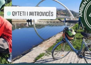 Ambientalistët e Mitrovicës pastruan shetitorën e Ibrit dhe mbollën 11 Pemë