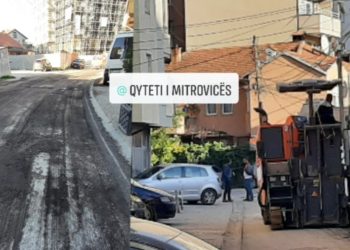 Fillon rregullimi i rrugës në lagjën ‘Evlia Qelebia’ , ishte shumë e dëmtuar