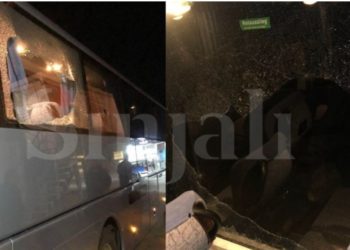 Autobusi nga Kosova sulmohet me gurë në Serbi, pronari flet për Sinjalin: Dikujt po i pengon emri (PAMJE)