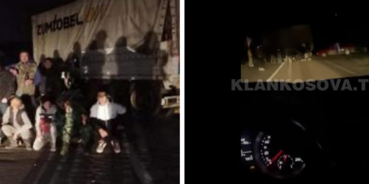 Barrikada e re në Serbi, ka bllokuar mërgimtarët – dalin pamjet nga vetura e një mërgimtari