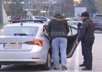 Momenti kur policia ndalon një serb për kalim ilegal të kufirit