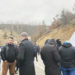 PAMJE LIVE nga protesta e serbëve në Jarinjë, nuk duken as 100 persona