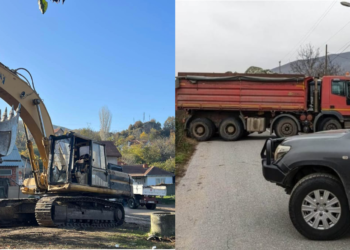Qytetari vushtrrias i gatshëm të ofroj falas eskavatorin për heqjen e barikadave në veri