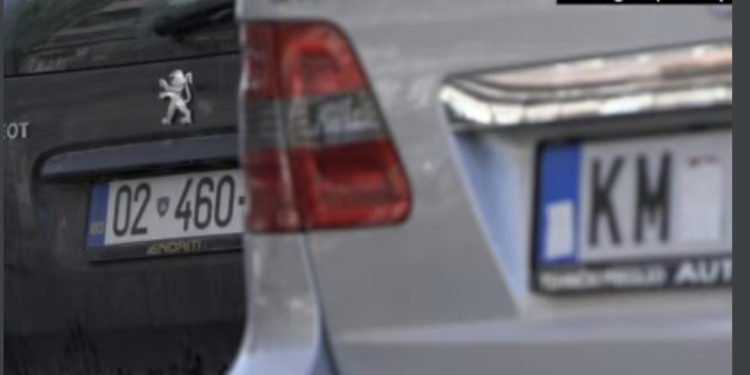 Kosova ndalon qarkullimin e makinave me targa KM të regjistruara në dhjetor e tutje