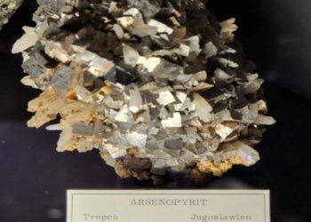 Minerali i Trepçës në Muzeun e Vjenës, nën emrin e Jugosllavisë