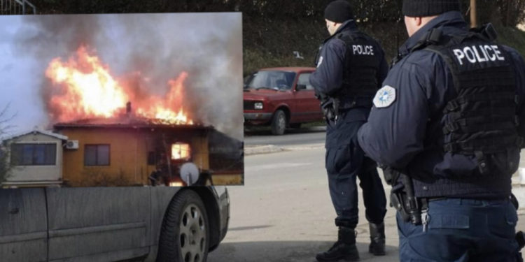 Digjet një shtëpi në Zubin Potok, pronari në Serbi