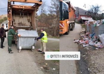 Për shkak të injorimit që po ua bën kompania e menaxhimit të mbeturinave e Zubin Potokut, sot KRM “Uniteti” për herë të dytë i ka dalë në ndihmë fshatit Çabër që banohet me shqiptarë.