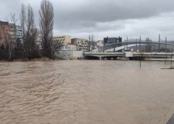 Në disa zona mund të ketë vërshime të shpejta