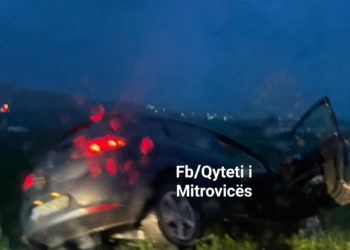 Aksident i rëndë trafiku në Frashër të Mitrovicës