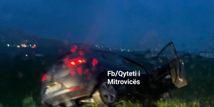 Aksident i rëndë trafiku në Frashër të Mitrovicës