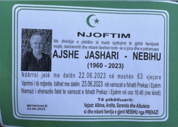 Kjo është 63 vjeçarja Ajshe Jashari Nebihu që u gjet e vdekur sot, varroset nesër në Prekaz