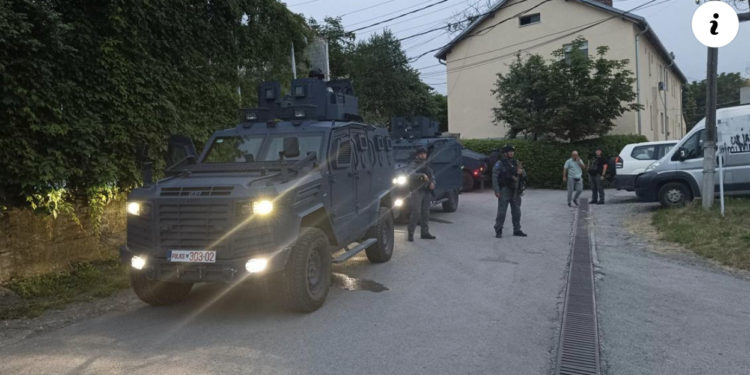 Pamje dramatike nga aksioni i Njësisë Speciale në Zveçan