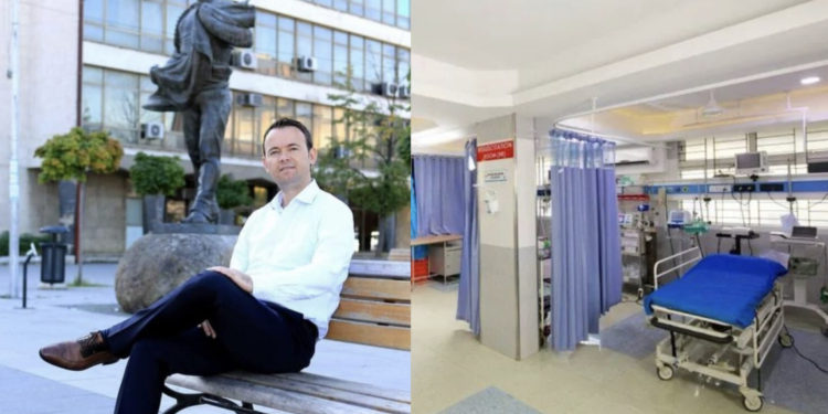 Aksidentohet Faton Peci, dërgohet në spital bashkë me shtatë persona tjerë
