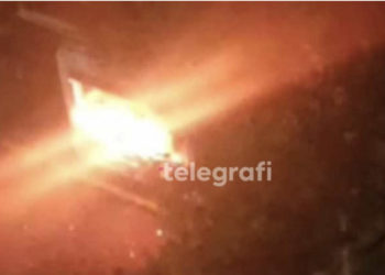 Digjet një pikë statike e Policisë së Kosovës në veri të Mitrovicës