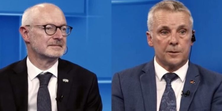 Ambasadorët Rohde dhe Guerot: Asociacioni vetëm sipas Kushtetutës