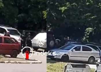 Policia konfiskon një armë dhe targat e një veture në Mitrovicë të Veriut