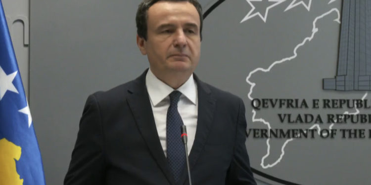 Kurti: Kemi dëshmi se “Brigada e Veriut” dhe “Mbrojtja Civile” janë organizata terroriste