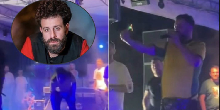 Plas keq në mes të koncertit, MC Kresha nxehet me DJ e tij nga Mitrovica: Do t’ma marrësh fytyrën