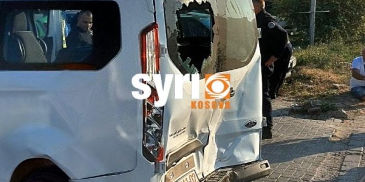 Aksident në magjistralen Prishtinë – Mitrovicë, lëndohen disa policë të njësive speciale