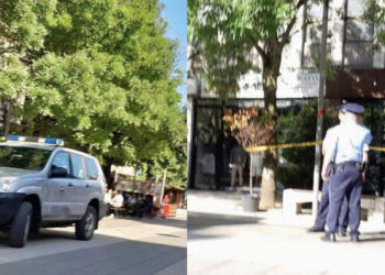 Arrestohen dy të rinj për hedhjen e granatës në kafiterinë “Gusto” në sheshin e Mitrovicës