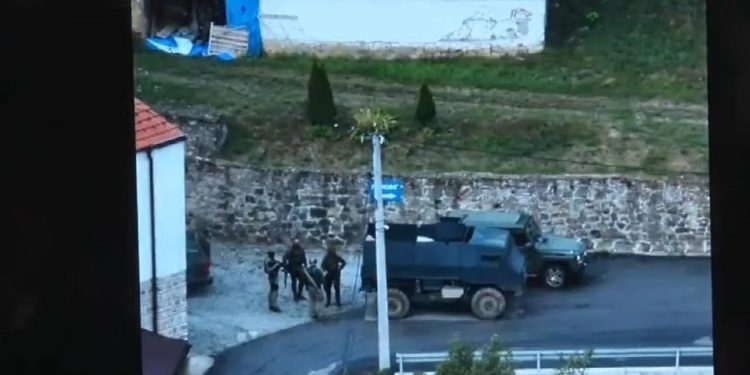 Dyshohet se një dron i Policisë së Kosovës është rrëzuar nga serbët