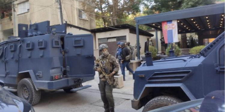 Pamje të reja nga bastisja e Policisë së Kosovës në veri