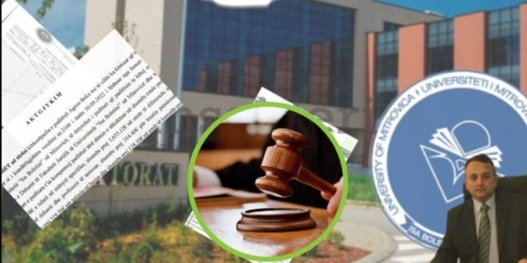 Në Universitetin e Mitrovicës vazhdojnë akuzat e paditë mes menaxhmentit dhe profesorëve: Gjykata merr një vendim për rastin e Agron Bekës