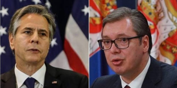 Vuçiq: Fola me Blinkenin, më paralajmëroi për masa ndaj Serbisë